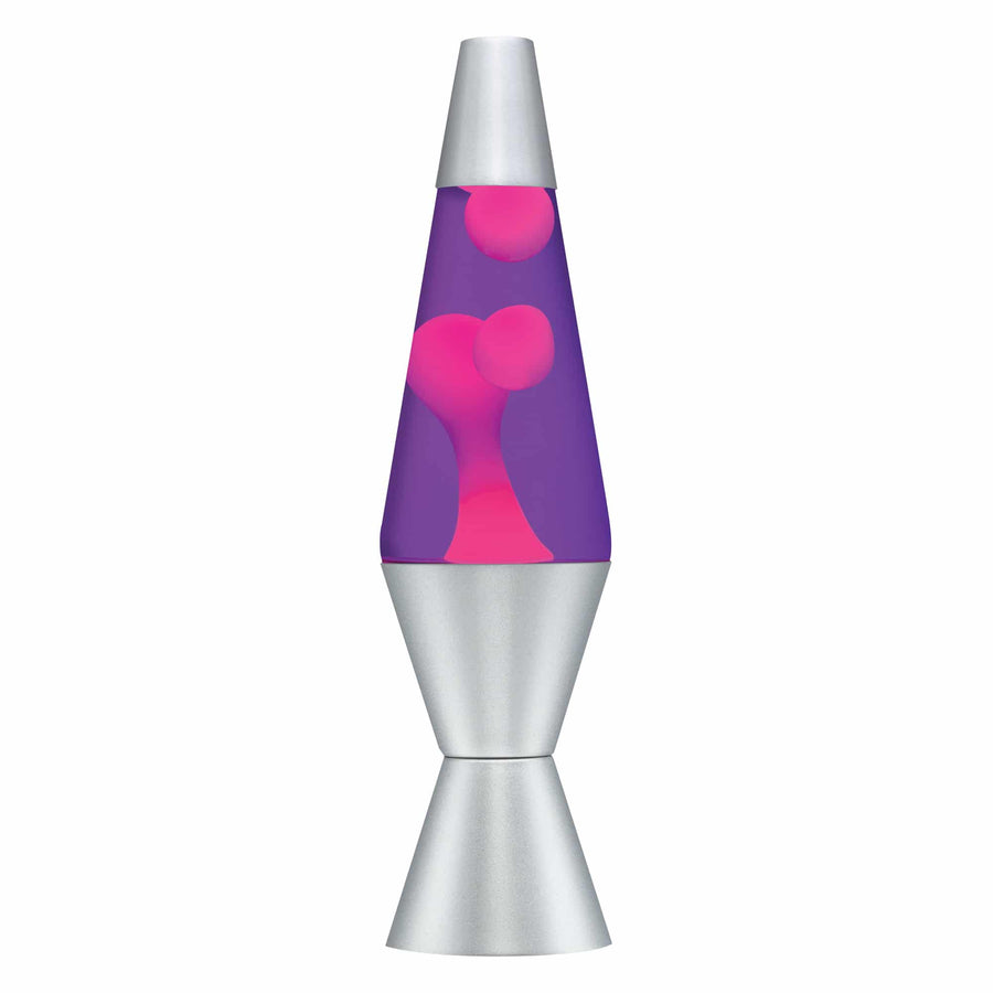 14.5” LAMP – PINK/PURPLE/SILVER U3