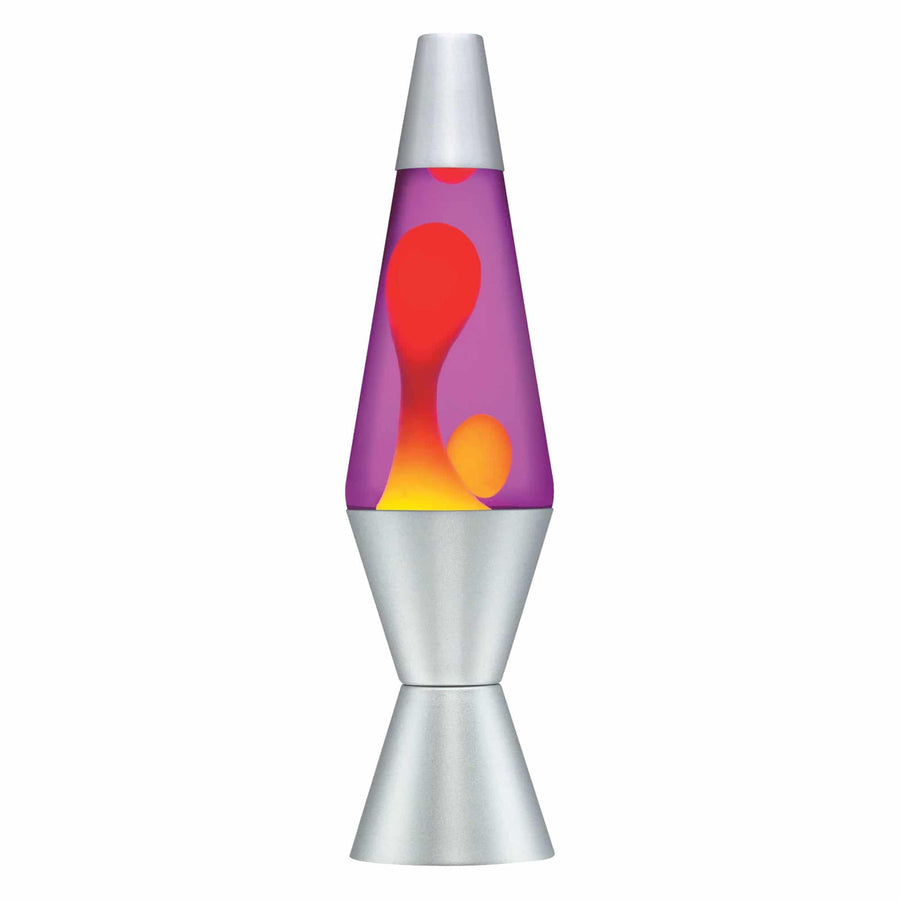 14.5” LAMP – YELLOW/PURPLE/SILVER C6